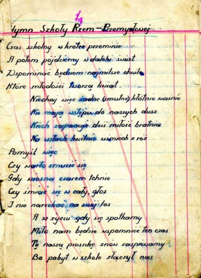 Dokument spisany rk Stefana Moskala w okresie okupacji hitlerowskiej