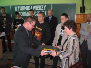 Nagrody na II TWI ufundowaa m.in. firma CpKomputery z Ostrowca w.