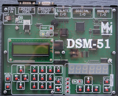 Ukad mikroprocesorowy do nauki programowania mikrokontrolera 8051