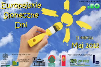 Europejskie Słoneczne Dni - edycja II - maj 2012