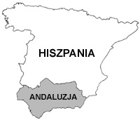 Andaluzja jest jedn z prowincji Hiszpanii